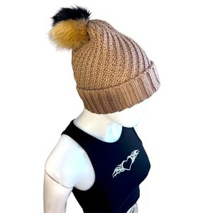 Tan Winter beanie